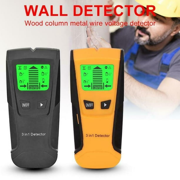 3 in 1 Wood Stud Metal Finder AC Wire Cable Detector Smart Wall Sensor Scanner